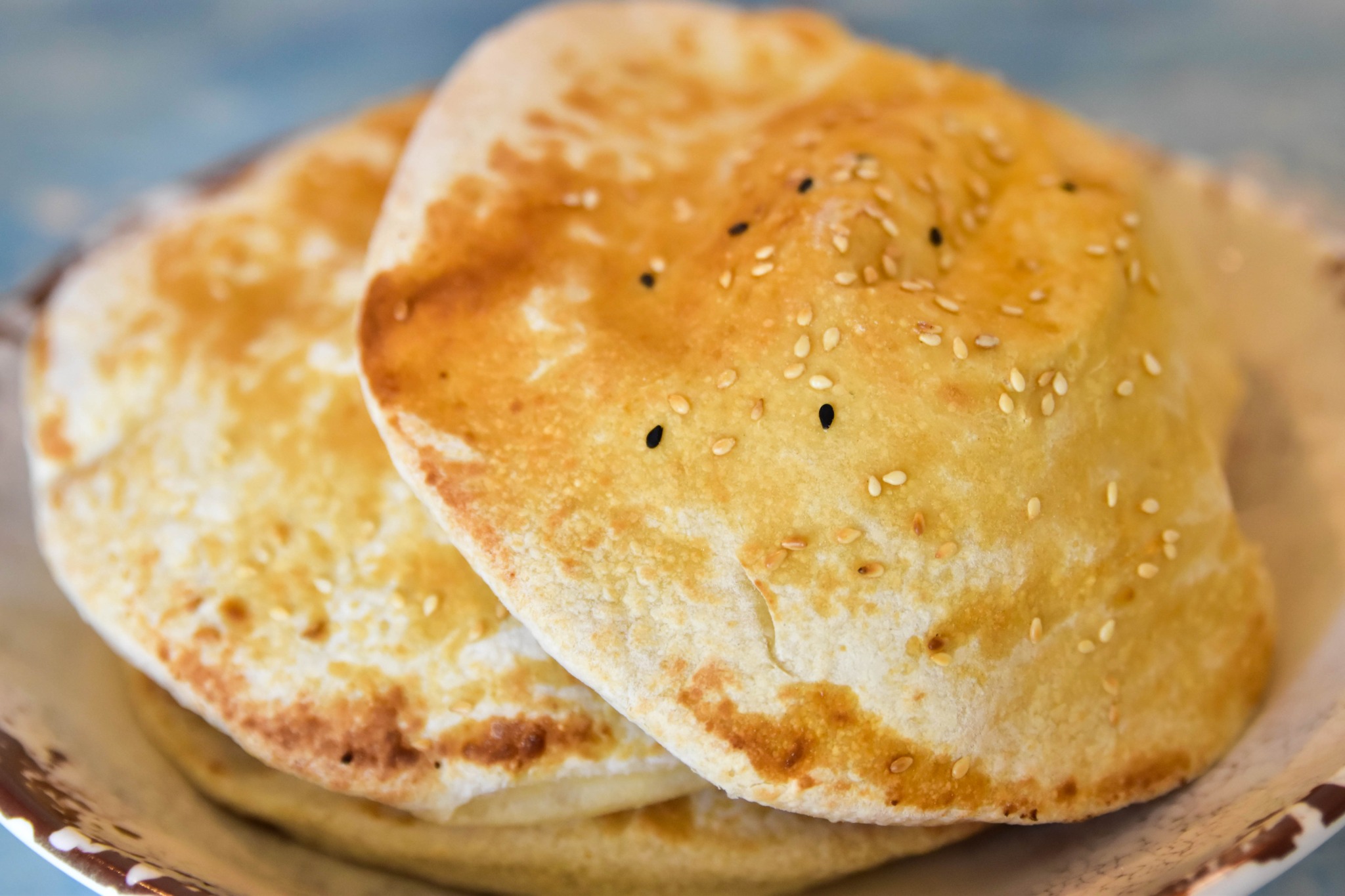 Freshly baked Turkish bread